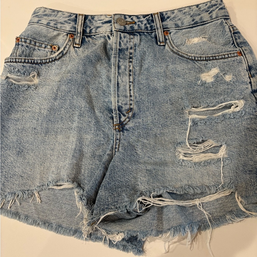 BDG Urban Outfitters Denim Cut Off Surf Shorts Size 28